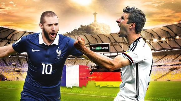 世界杯法国vs德国
